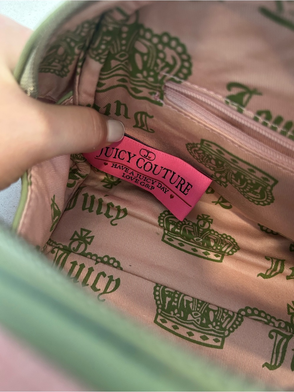 RARE Y2K Juicy Couture "Juicy American Princess" Bowler bag - Picture 9 of 15